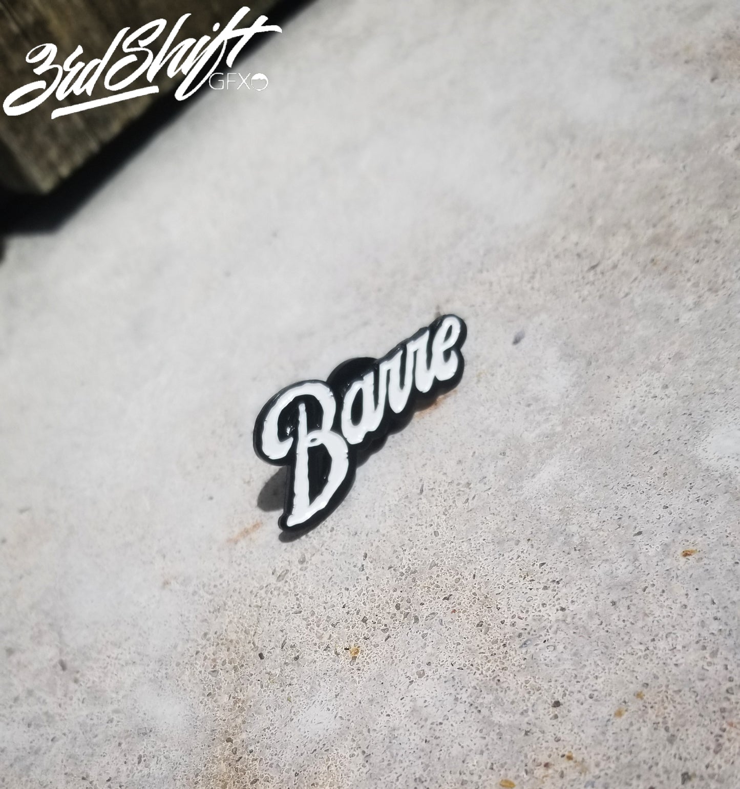 Barre Lapel Pin