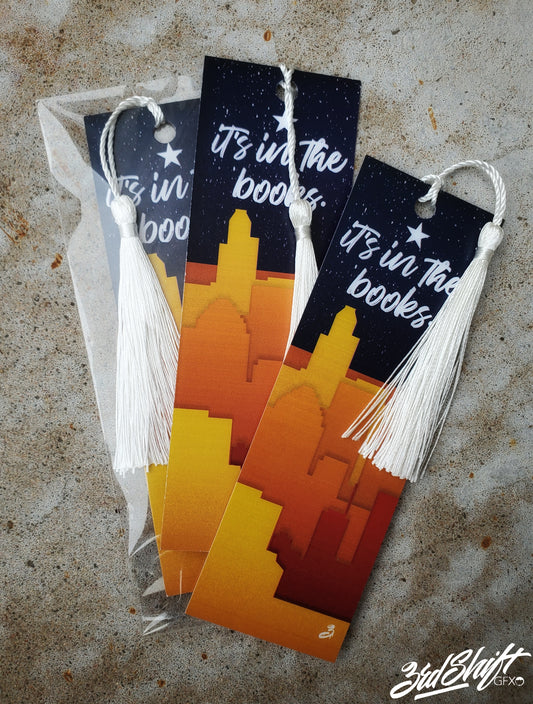 "It's In The Books" bookmarks