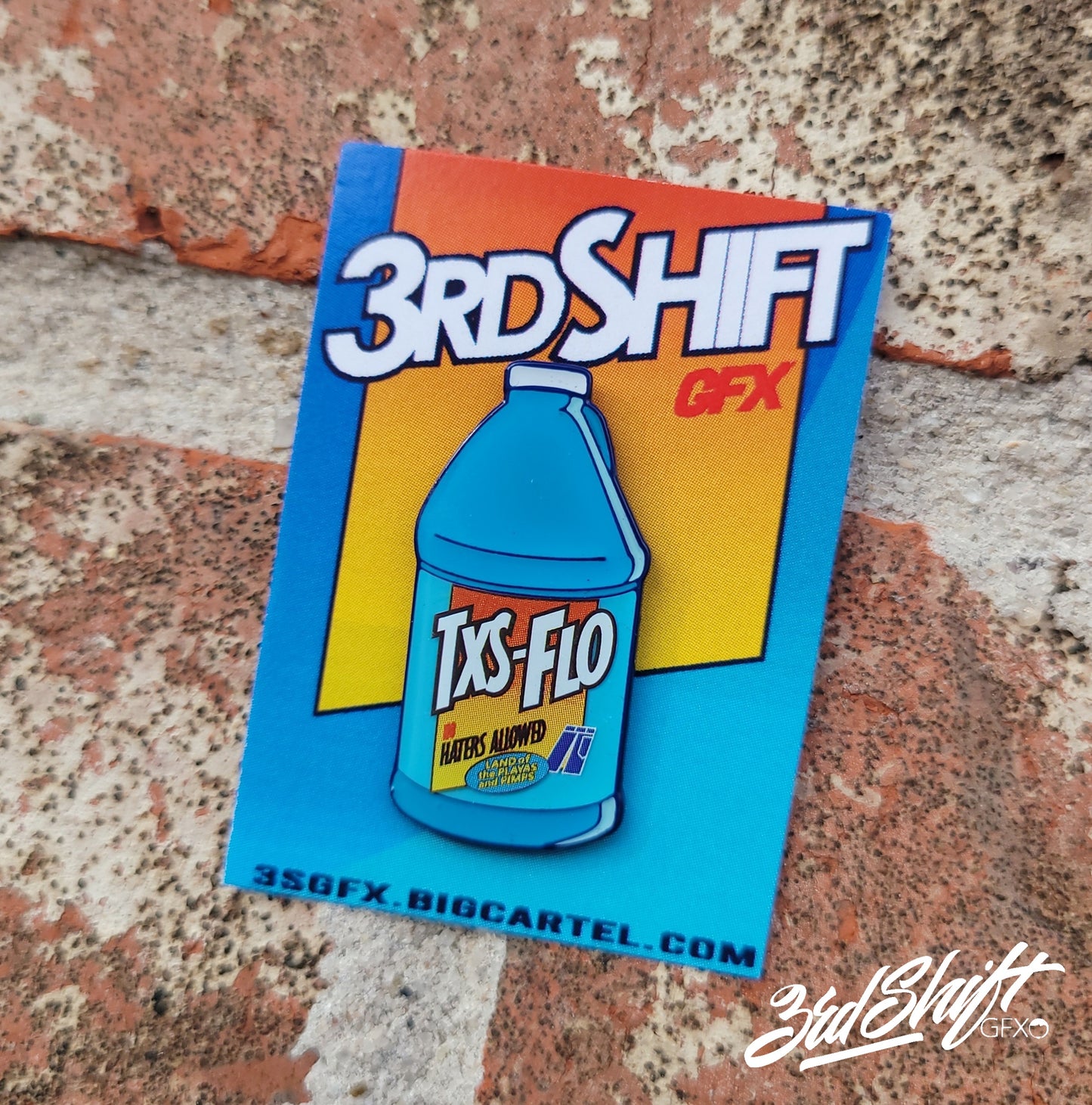 Txs Flo Lapel Pin
