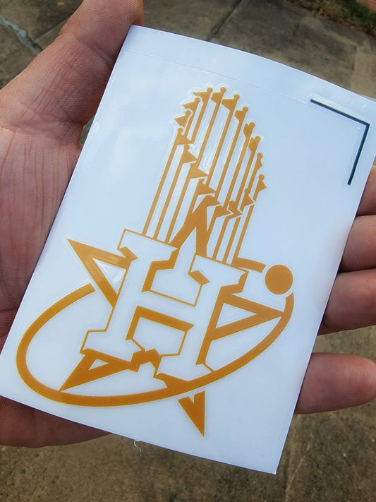 Champions Window Decal